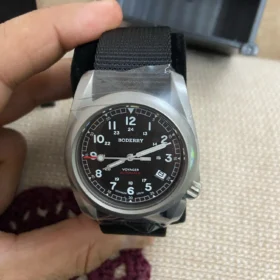 Titanium Field Watch Boderry Voyager A11 Field Seiko NH35 Movement Sapphire Swiss Lume 40MM 10Bar photo review