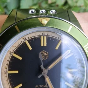 San Martin SN0116G Dive Watch 39.5mm NH35 Automatic AR Sapphire C3 Lume 120 clicks 20Bar photo review