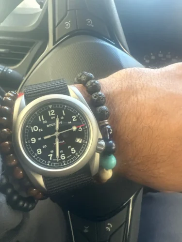 Titanium Field Watch Boderry Voyager A11 Field Seiko NH35 Movement Sapphire Swiss Lume 40MM 10Bar photo review