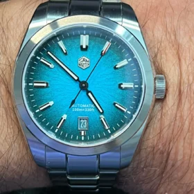 San Martin SN0144G "JianZhan" Gada Watch 36mm 39mm 42mm Miyota 9015 Original Dress AR Sapphire BGW Lume 10Bar photo review