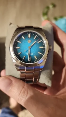 San Martin SN0144G "JianZhan" Gada Watch 36mm 39mm 42mm Miyota 9015 Original Dress AR Sapphire BGW Lume 10Bar photo review