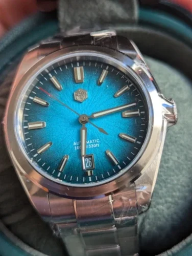 San Martin SN0144G "JianZhan" Gada Watch 36mm 39mm 42mm Miyota 9015 Original Dress AR Sapphire BGW Lume 10Bar photo review