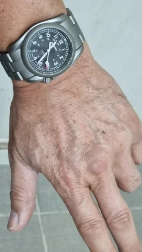 Titanium Field Watch Boderry Voyager A11 Field Seiko NH35 Movement Sapphire Swiss Lume 40MM 10Bar photo review