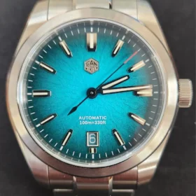 San Martin SN0144G "JianZhan" Gada Watch 36mm 39mm 42mm Miyota 9015 Original Dress AR Sapphire BGW Lume 10Bar photo review