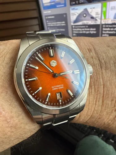 San Martin SN0144G "JianZhan" Gada Watch 36mm 39mm 42mm Miyota 9015 Original Dress AR Sapphire BGW Lume 10Bar photo review