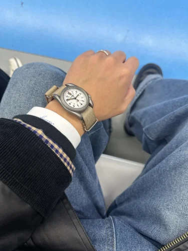 Titanium Field Watch Boderry Voyager A11 Field Seiko NH35 Movement Sapphire Swiss Lume 40MM 10Bar photo review