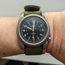 Titanium Field Watch Boderry Voyager A11 Field Seiko NH35 Movement Sapphire Swiss Lume 40MM 10Bar photo review