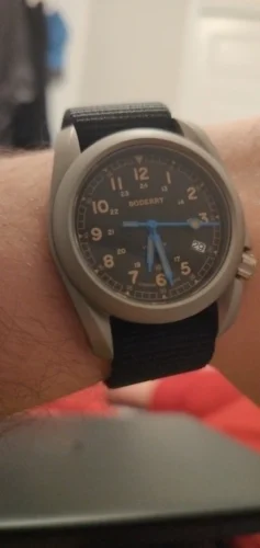 Titanium Field Watch Boderry Voyager A11 Field Seiko NH35 Movement Sapphire Swiss Lume 40MM 10Bar photo review