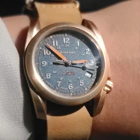 Titanium Field Watch Boderry Voyager A11 Field Seiko NH35 Movement Sapphire Swiss Lume 40MM 10Bar photo review