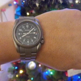 Titanium Field Watch Boderry Voyager A11 Field Seiko NH35 Movement Sapphire Swiss Lume 40MM 10Bar photo review