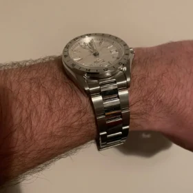 San Martin SN0129G GMT Watch 39mm Desert Texture Luxury NH34 Automatic AR Sapphire BGW9 luminous photo review