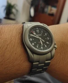 Titanium Field Watch Boderry Voyager A11 Field Seiko NH35 Movement Sapphire Swiss Lume 40MM 10Bar photo review