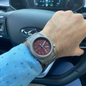 Titanium Field Watch Boderry Voyager A11 Field Seiko NH35 Movement Sapphire Swiss Lume 40MM 10Bar photo review