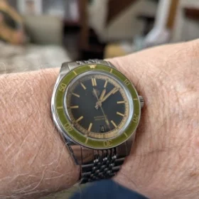 San Martin SN0116G Dive Watch 39.5mm NH35 Automatic AR Sapphire C3 Lume 120 clicks 20Bar photo review