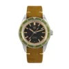 Green Bezel Leather
